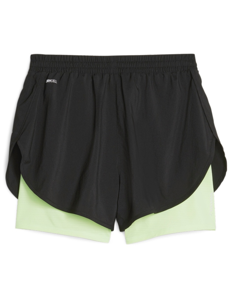 Short con bolsa Puma para correr mujer