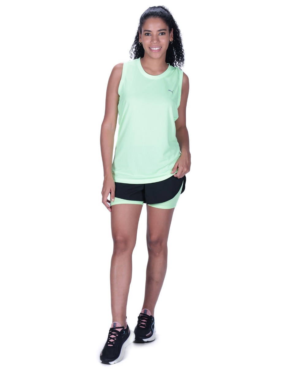 Short con bolsa Puma para correr mujer