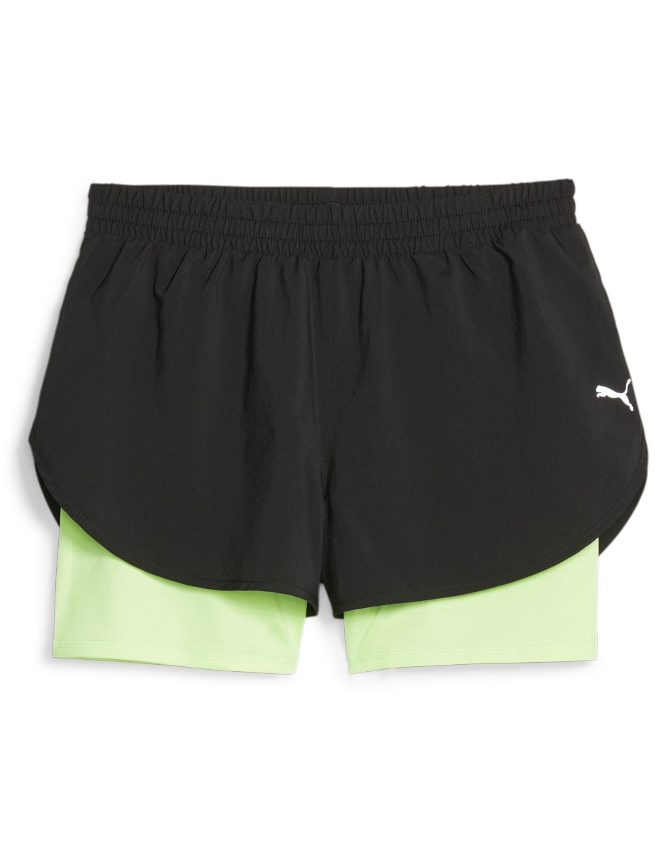 Short con bolsa Puma para correr mujer