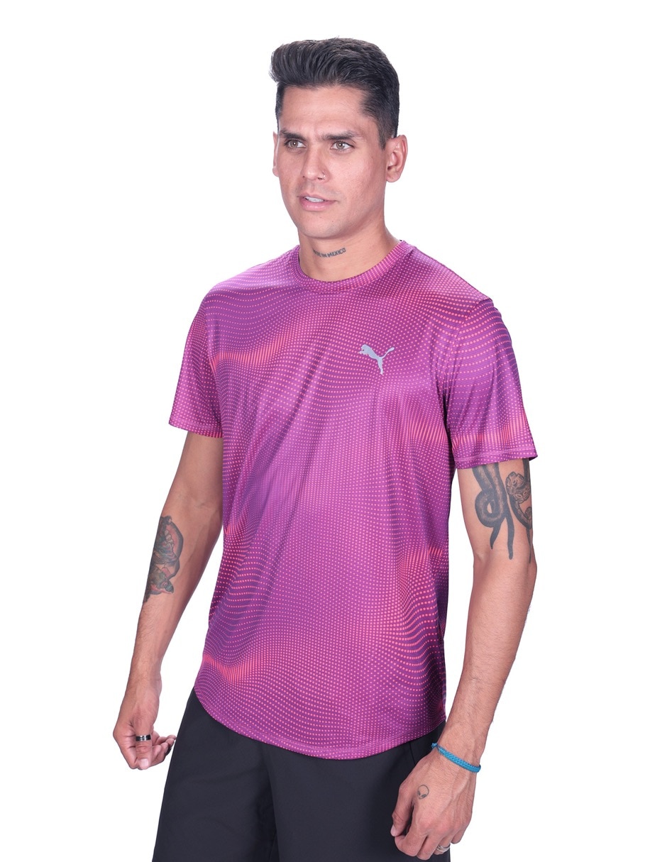Playera deportiva para correr de hombre