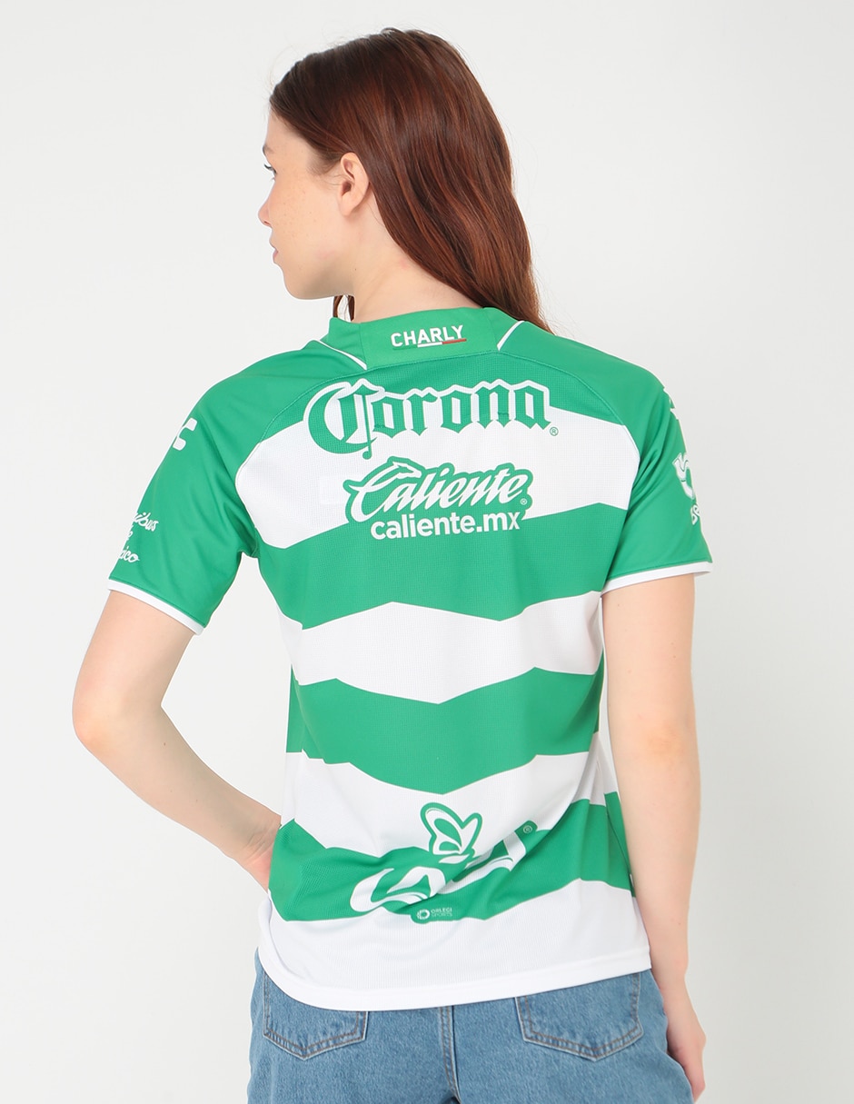 Jersey de  Club Santos Laguna local manga corta Charly  para mujer
