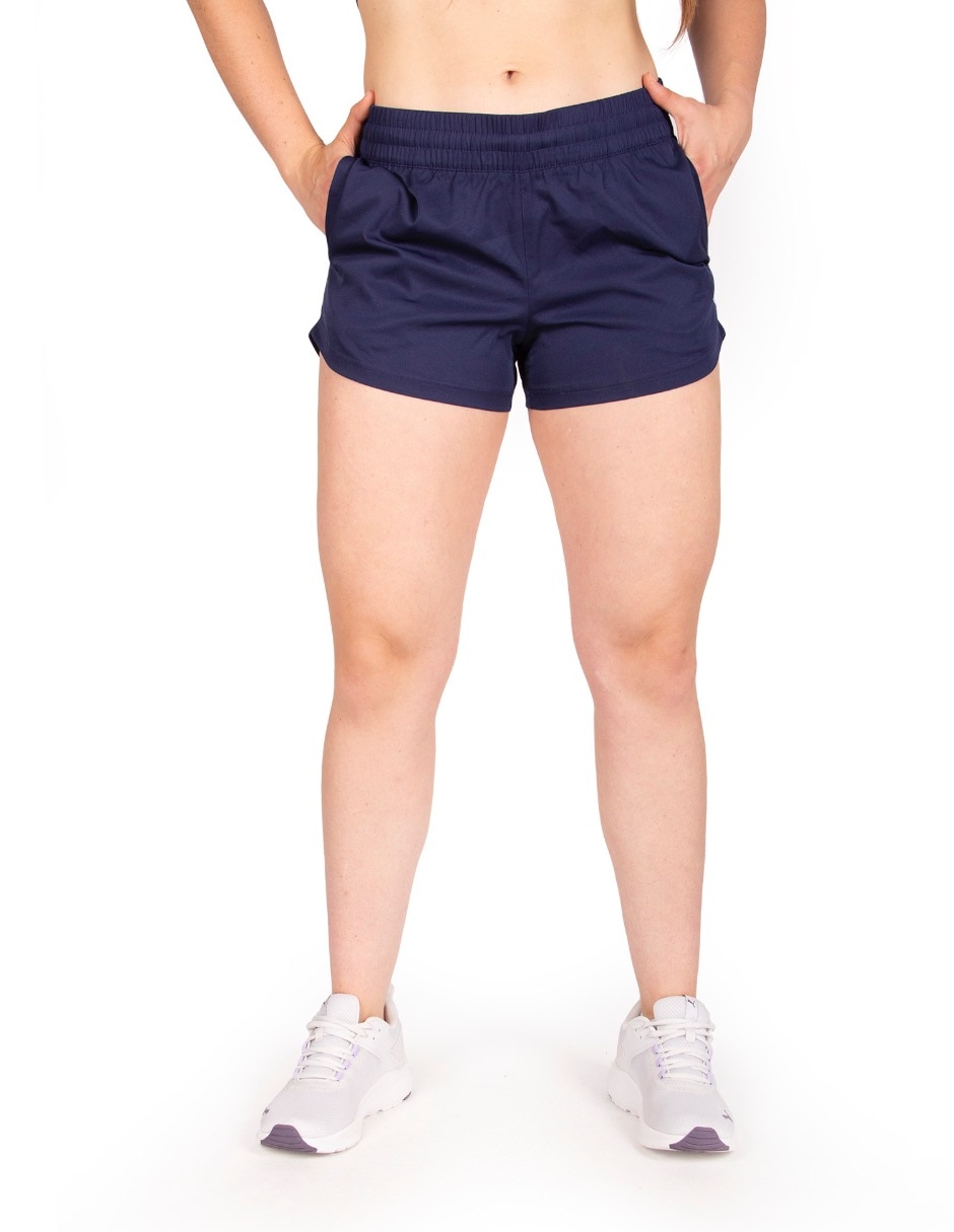 Short con bolsa Puma para correr mujer