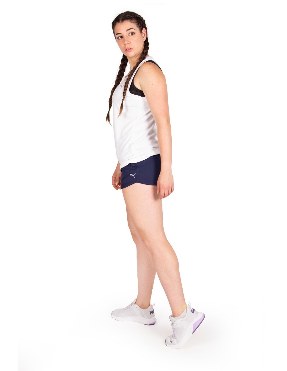 Short con bolsa Puma para correr mujer