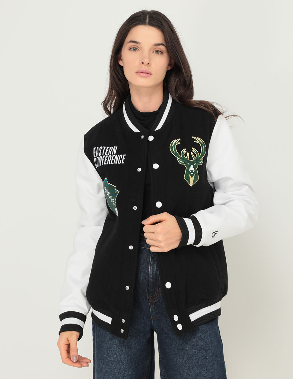 Chamarra casual New Era Milwaukee Bucks NBA