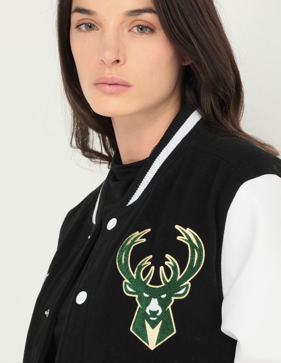 Chamarra casual New Era Milwaukee Bucks NBA