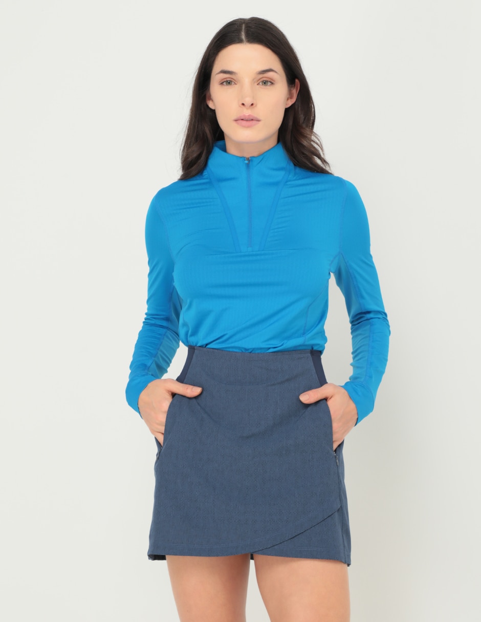 Playera deportiva para golf de mujer