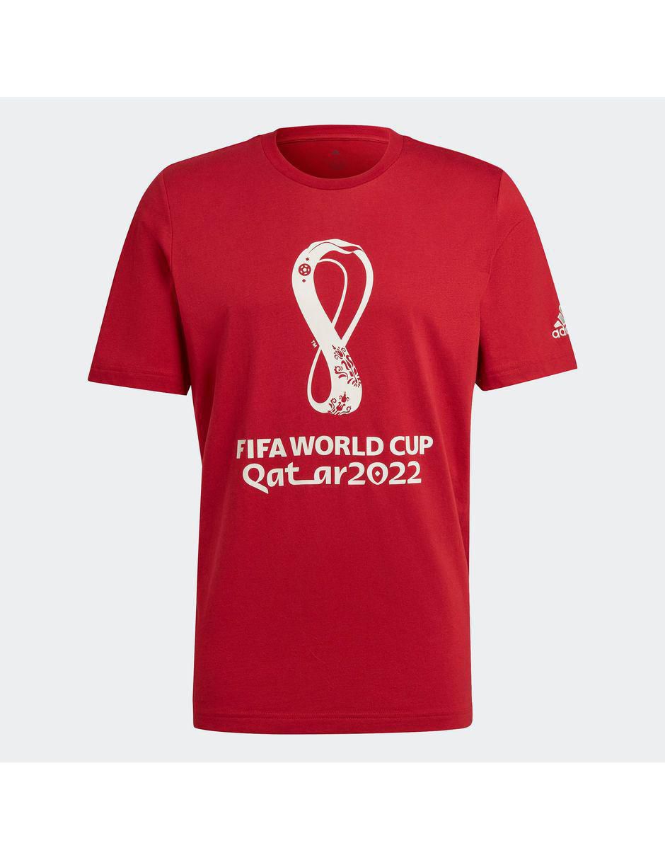 Playera deportiva para fútbol Adidas de hombre