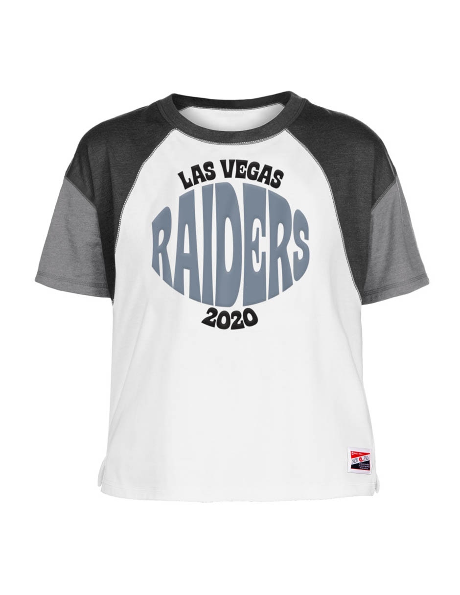 Playera deportiva para fútbol americano Las Vegas Raiders para mujer Playera deportiva para fútbol americano Las Vegas Raiders para mujer