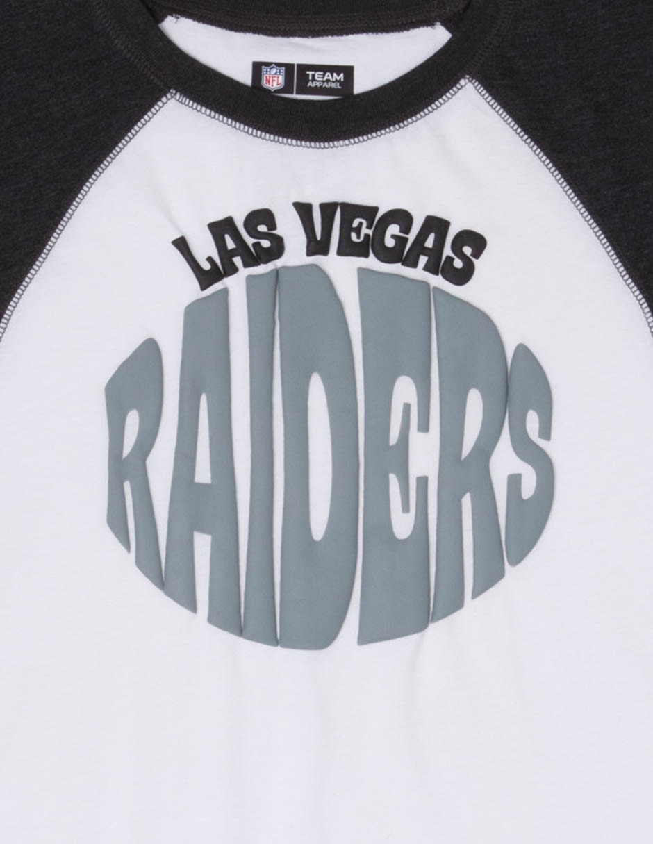 Playera deportiva para fútbol americano Las Vegas Raiders para mujer 2