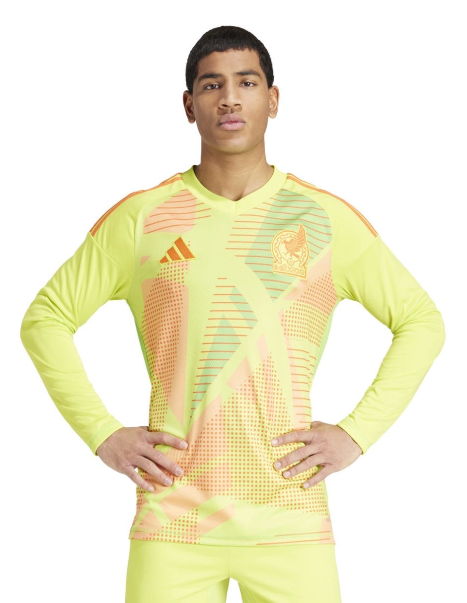 Jersey de México portero manga larga para hombre Jersey de México portero manga larga para hombre