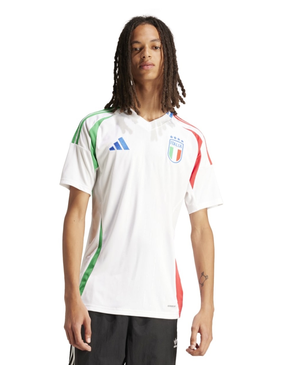 Jersey de Selección de fútbol de Italia visitante manga corta fan para hombre Jersey de Selección de fútbol de Italia visitante manga corta fan para hombre