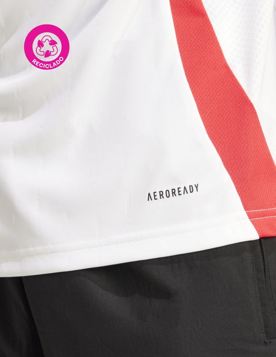 Jersey de Selección de fútbol de Italia visitante manga corta Adidas fan para hombre