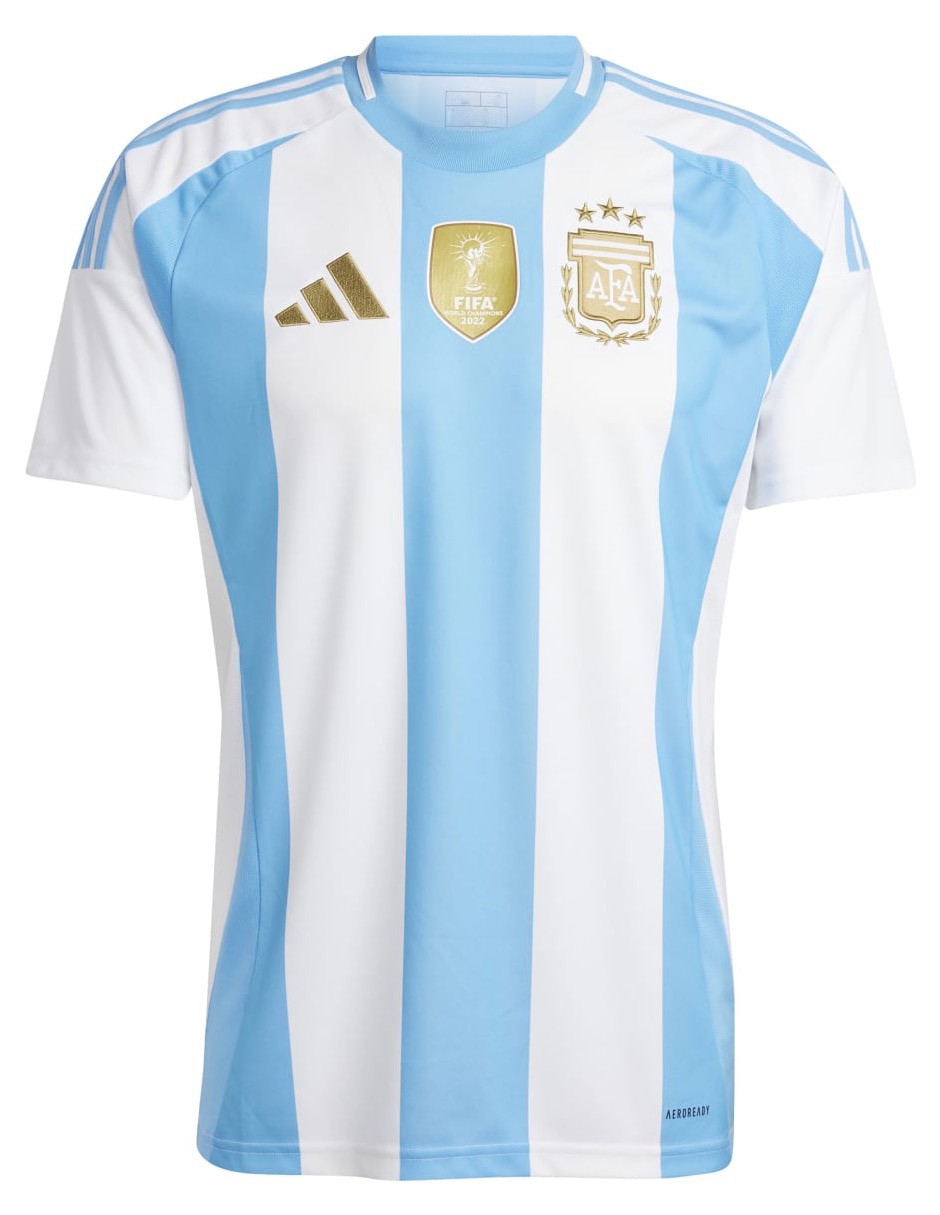 Jersey de Selección de fútbol de Argentina local manga corta para hombre 1