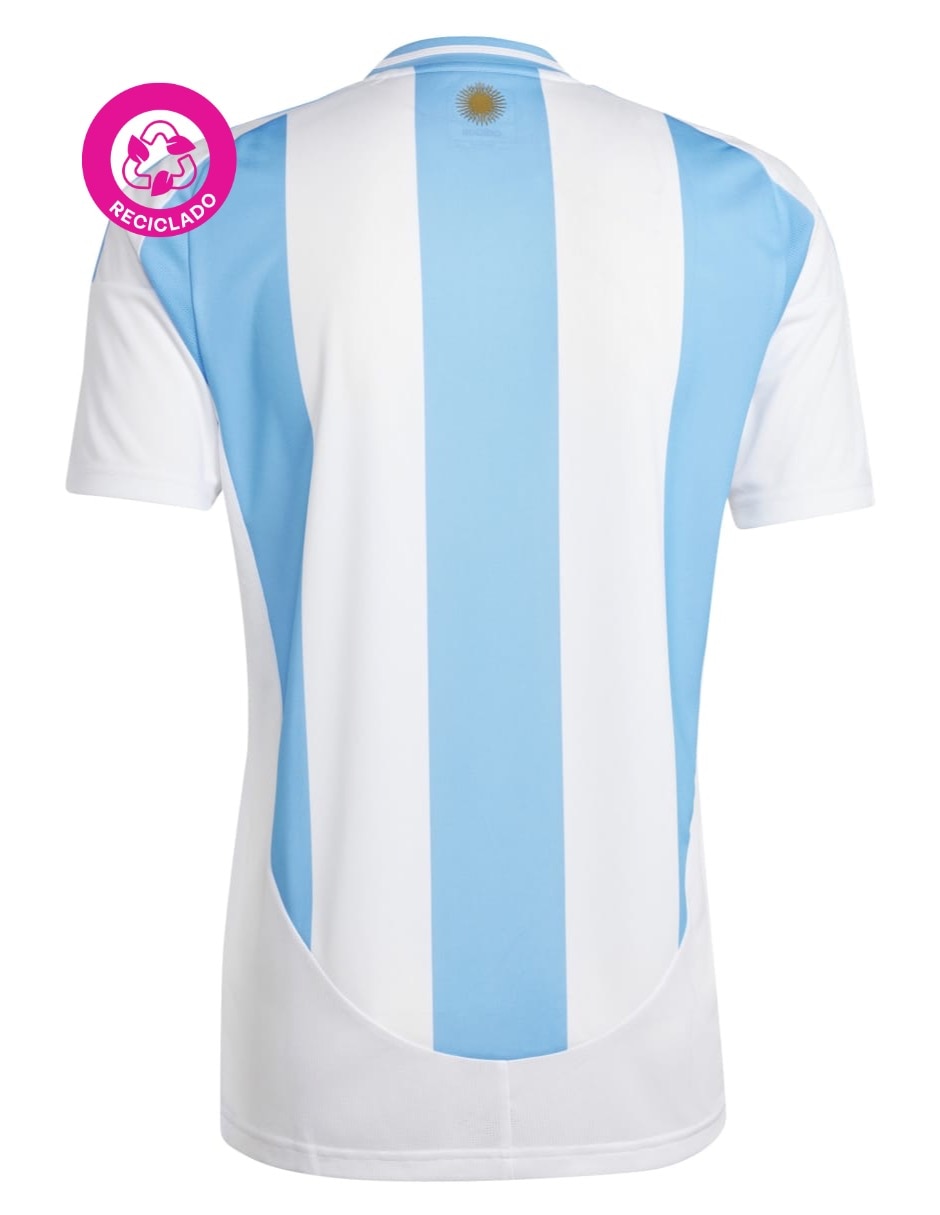 Jersey de Selección de fútbol de Argentina local manga corta para hombre 2
