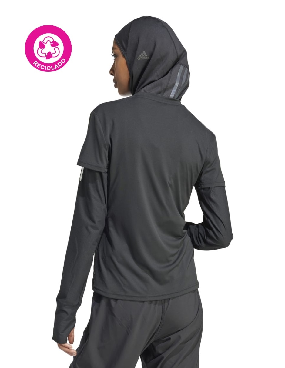 Playera deportiva para correr Adidas de mujer