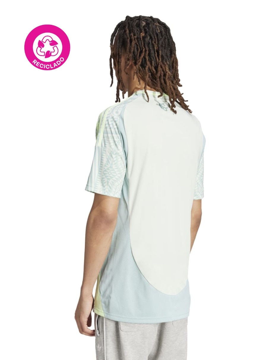 Jersey de México visitante manga corta fan para hombre 3