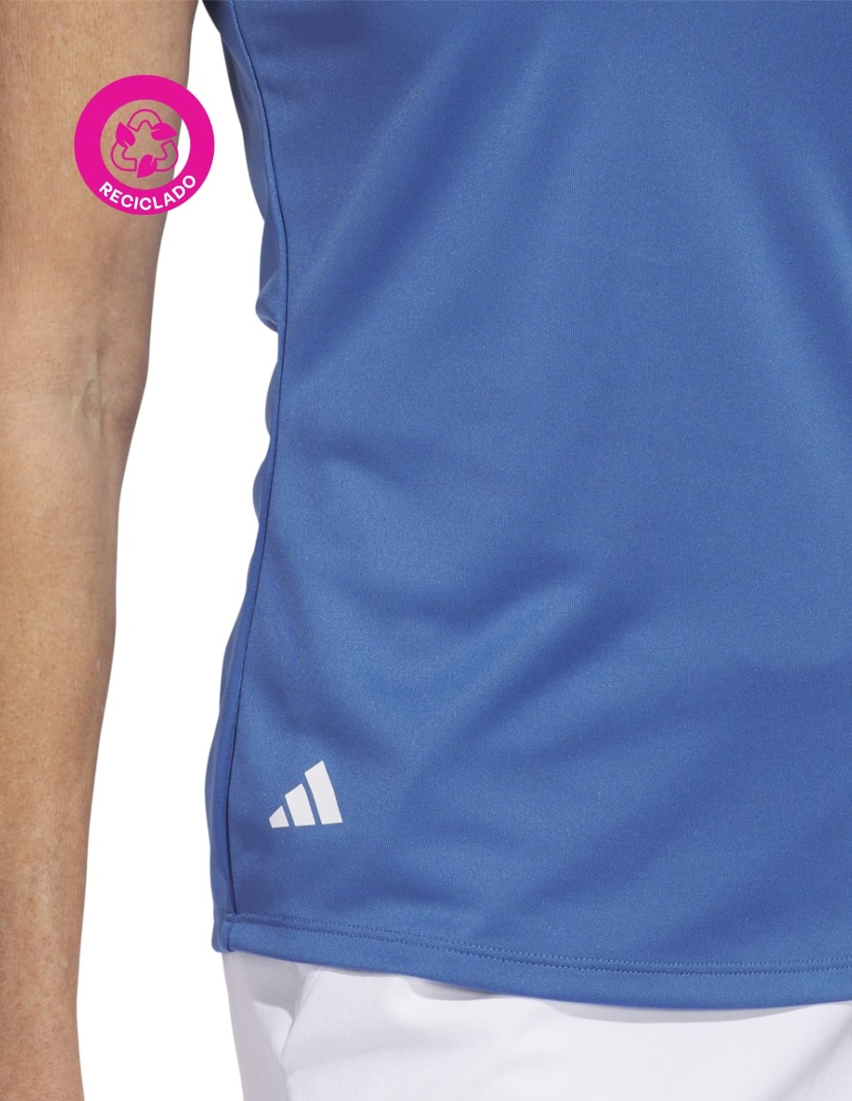 Playera tipo polo golf Adidas Golf para mujer 13