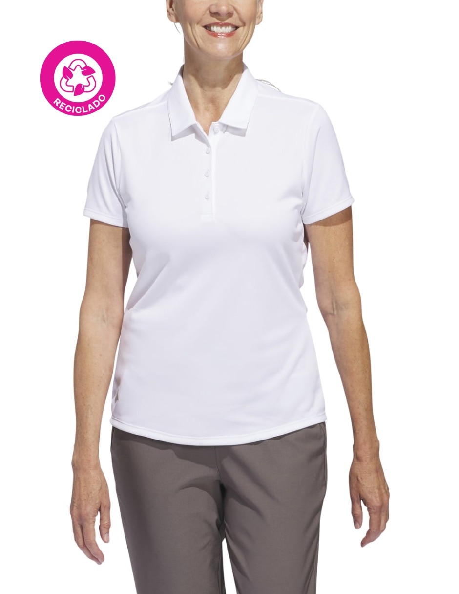Playera tipo polo golf Adidas Golf para mujer