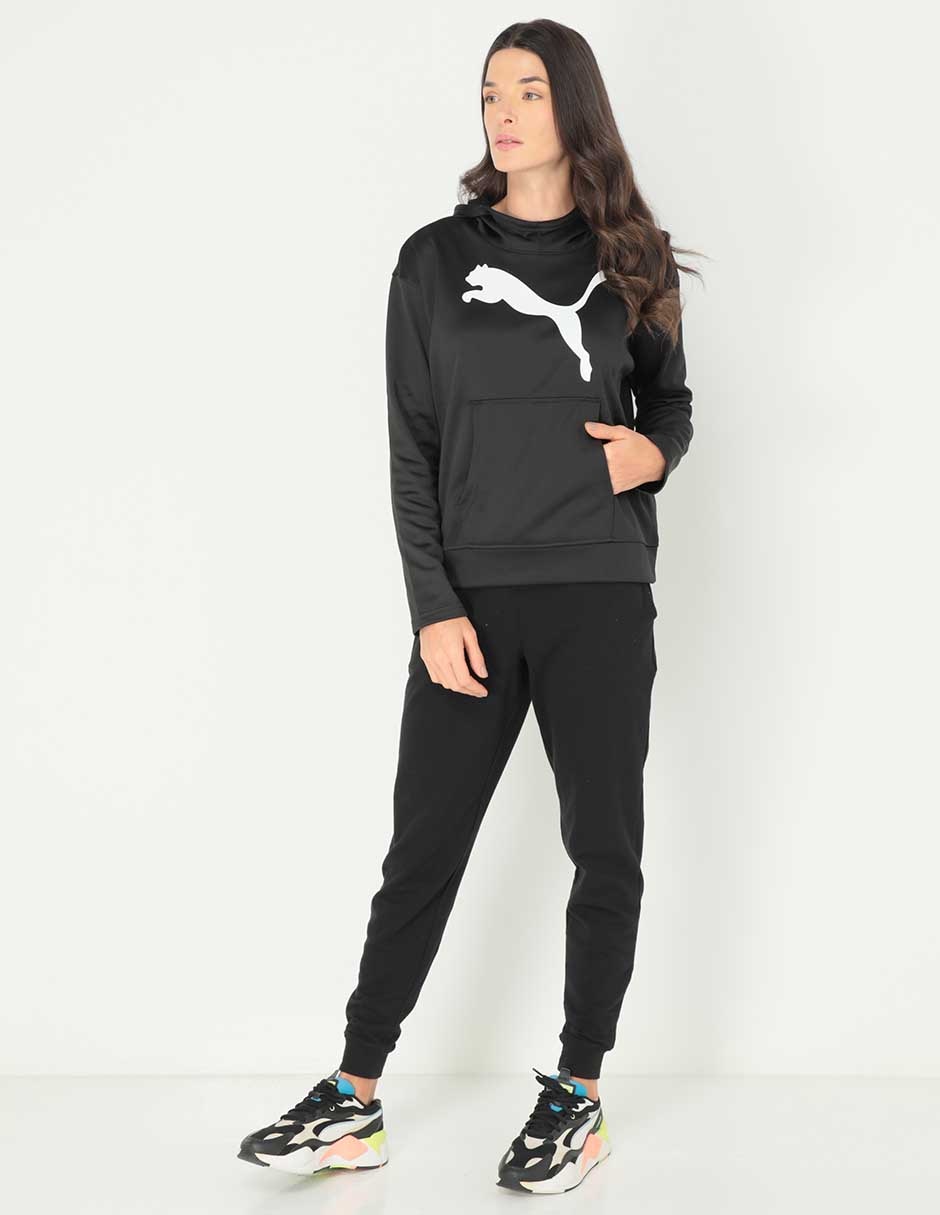 Sudadera Puma con capucha y bolsa para mujer