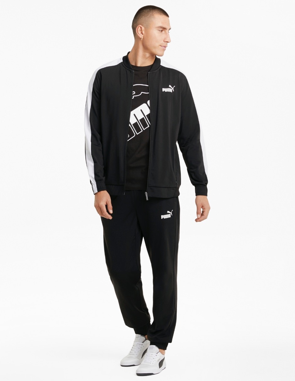 Conjunto deportivo regular con elástico para hombre Conjunto deportivo regular con elástico para hombre