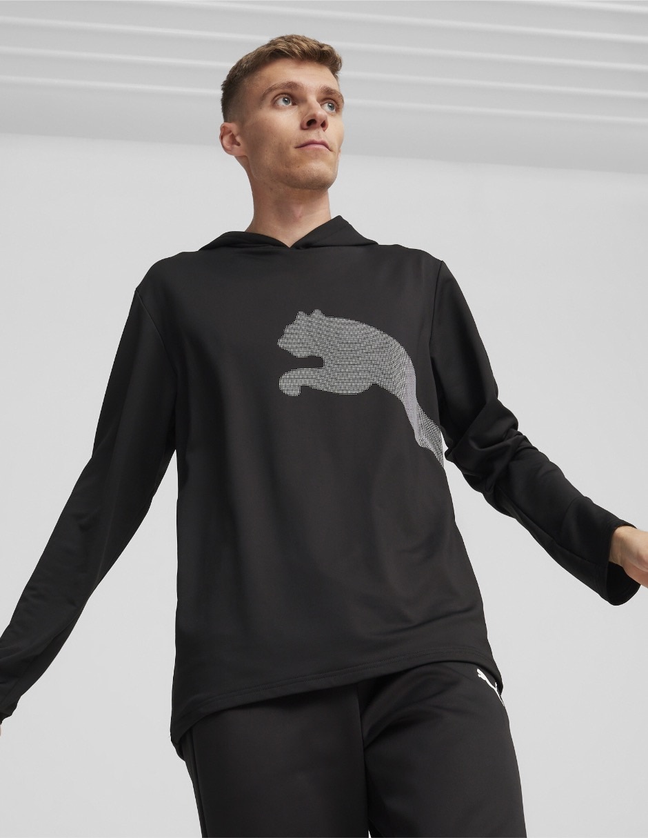 Sudadera para entrenamiento con capucha y bolsa para hombre 5