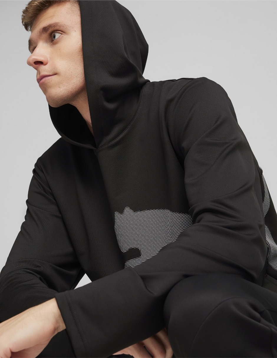 Sudadera para entrenamiento con capucha y bolsa para hombre 2