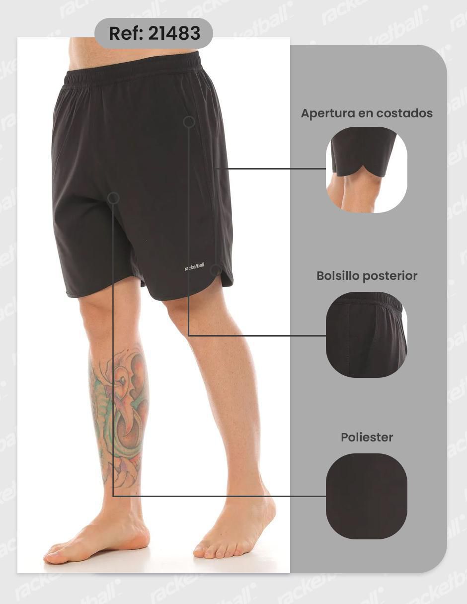 Short con bolsa para entrenamiento hombre 3
