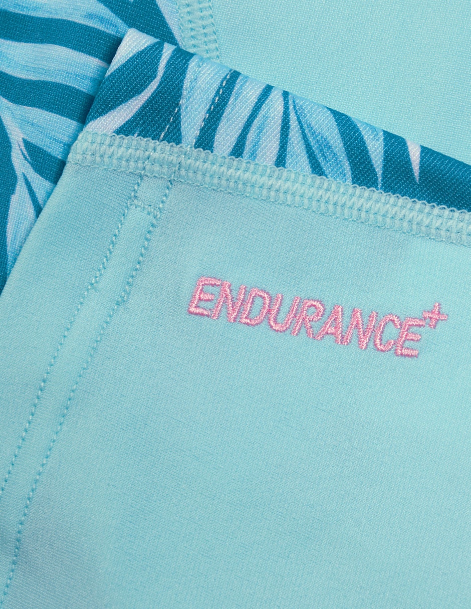 Wetshirt Speedo estampado degradado para mujer