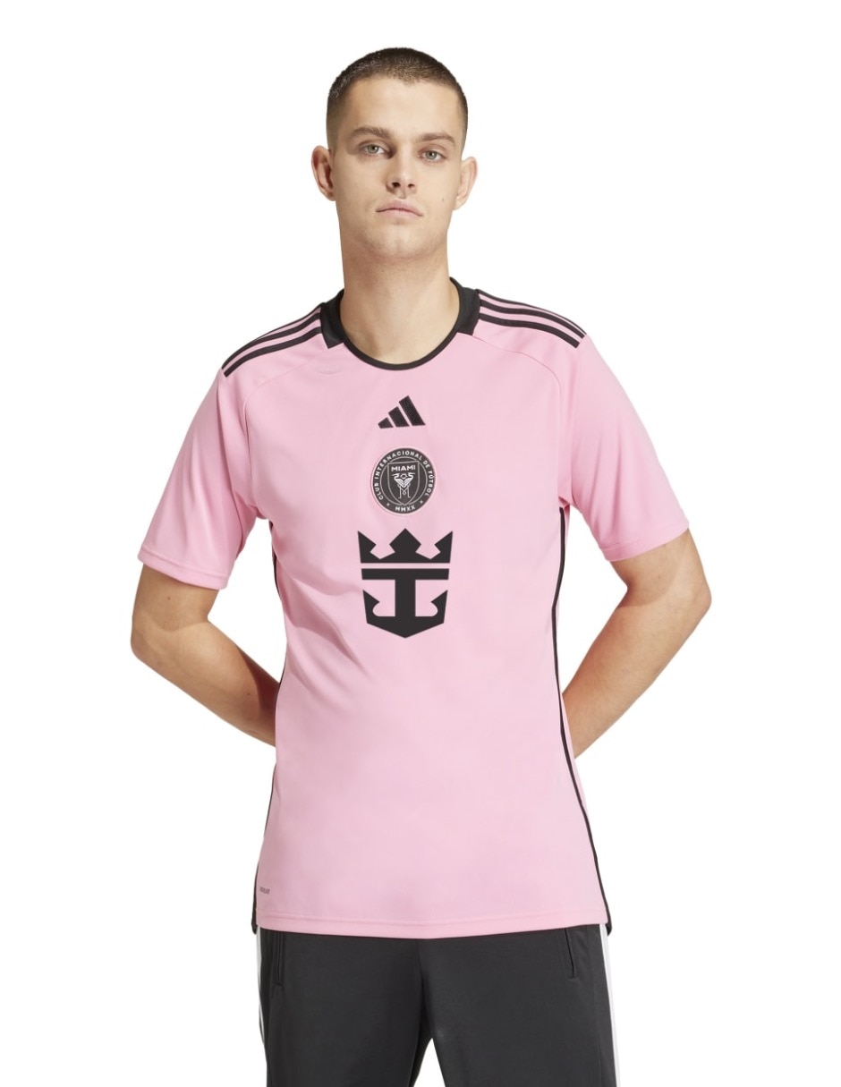 Jersey de Inter de Miami local manga corta para hombre Jersey de Inter de Miami local manga corta para hombre