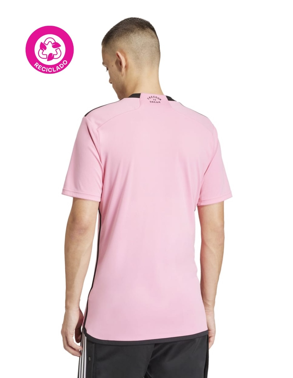 Jersey de Inter de Miami local manga corta Adidas para hombre