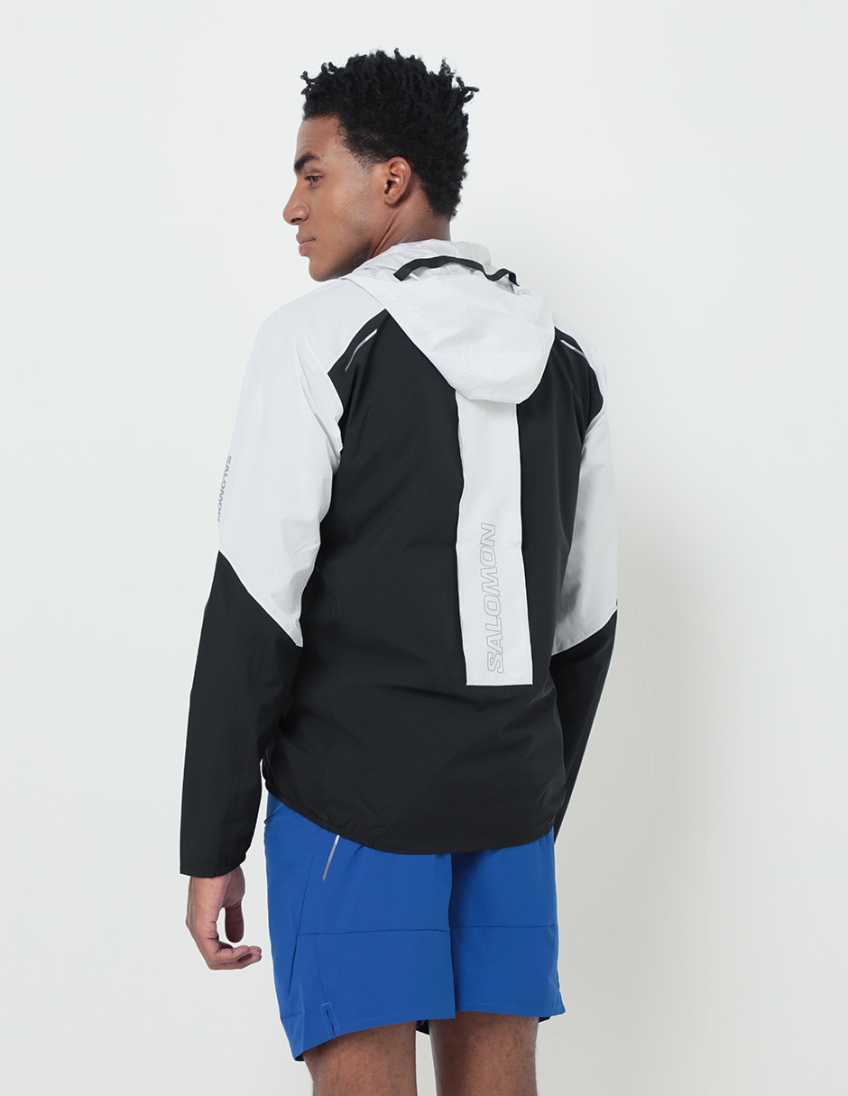 Chamarra impermeable para correr Salomon para hombre