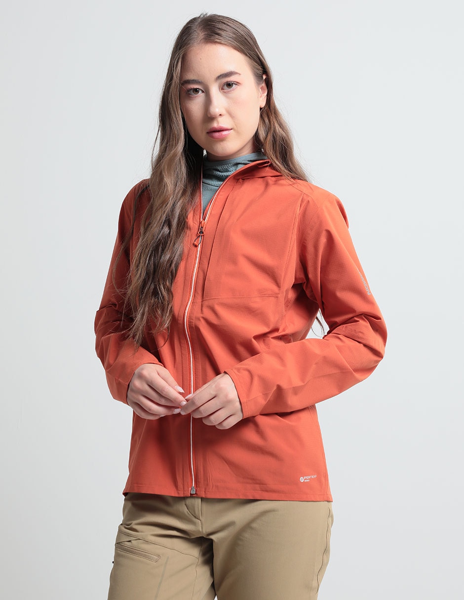Chamarra impermeable para trail Salomon para mujer
