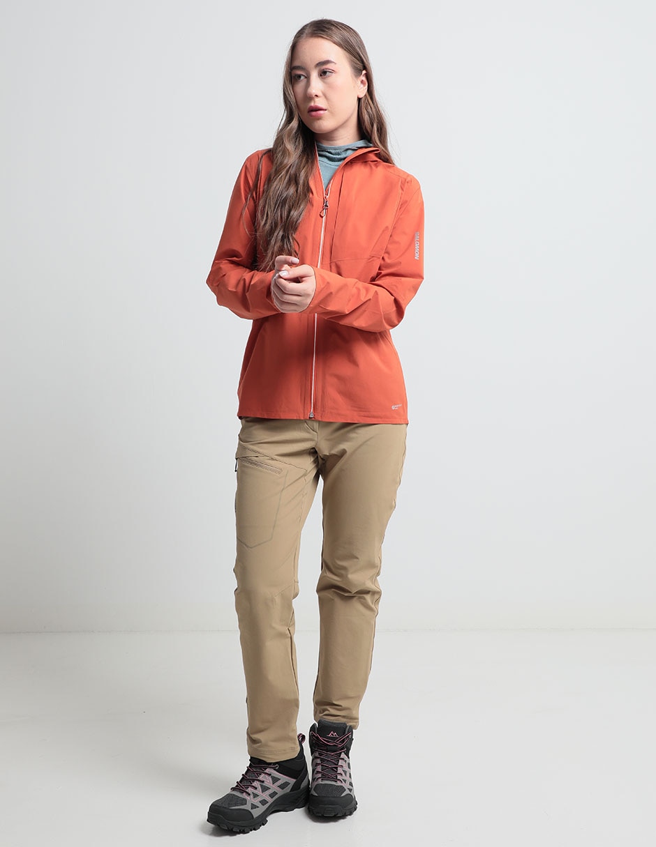 Chamarra impermeable para trail Salomon para mujer