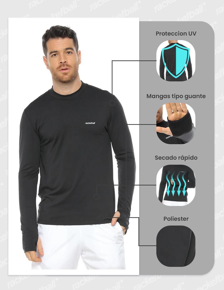 Playera deportiva para entrenamiento de hombre 2
