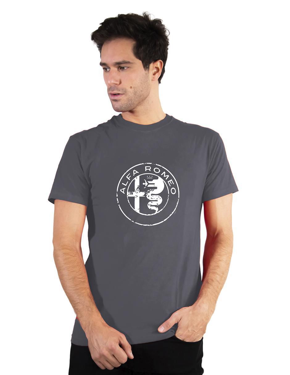 Playera deportiva para casual Alfa Romeo de hombre