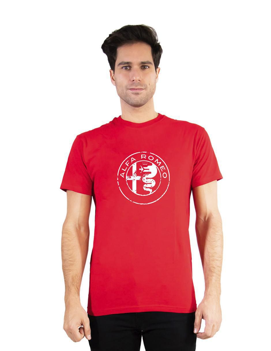 Playera deportiva para casual Alfa Romeo de hombre