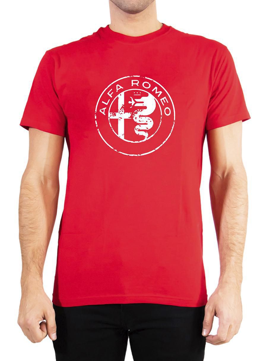 Playera deportiva para casual Alfa Romeo de hombre