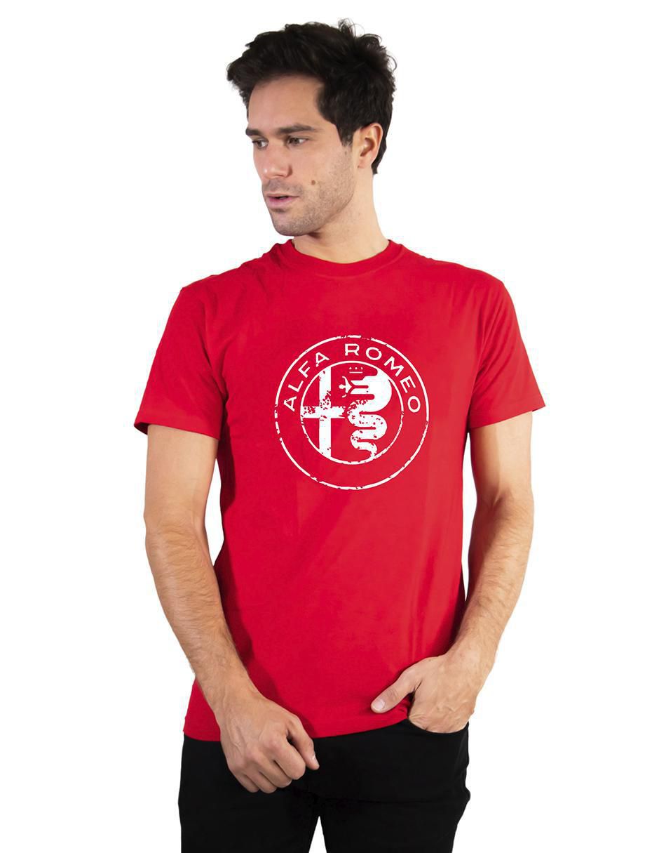 Playera deportiva para casual Alfa Romeo de hombre