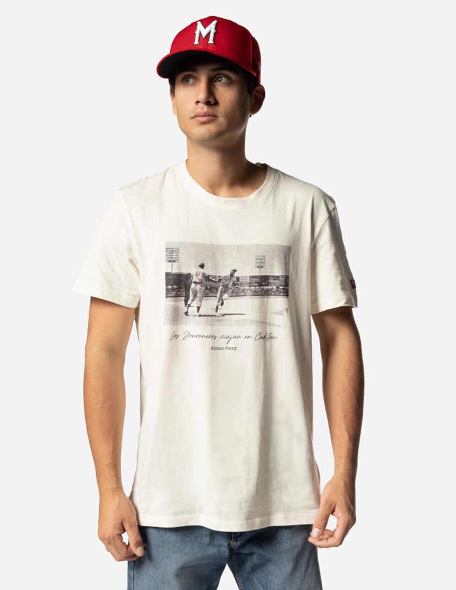 Playera deportiva para béisbol México Diablos unisex