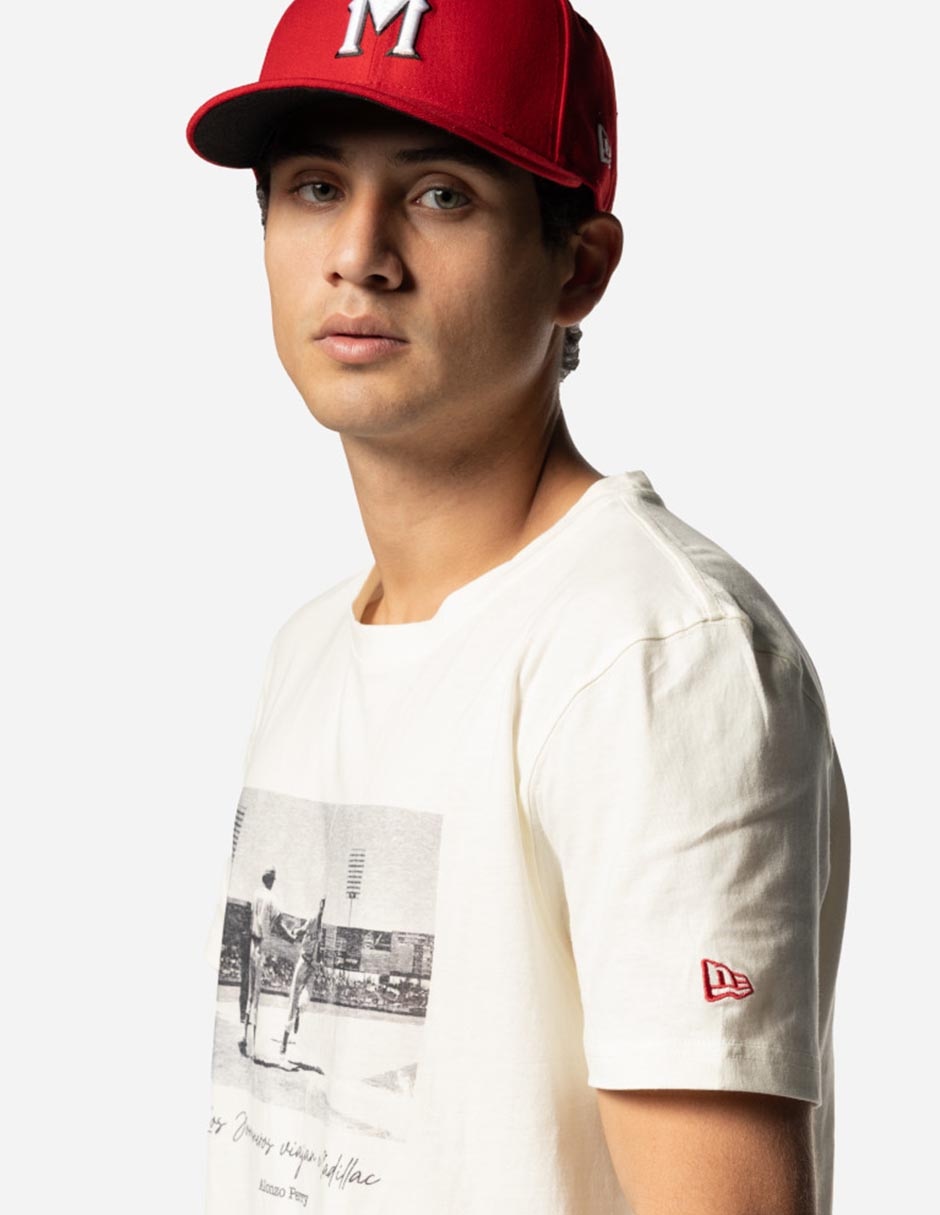 Playera deportiva para béisbol New Era México Diablos unisex