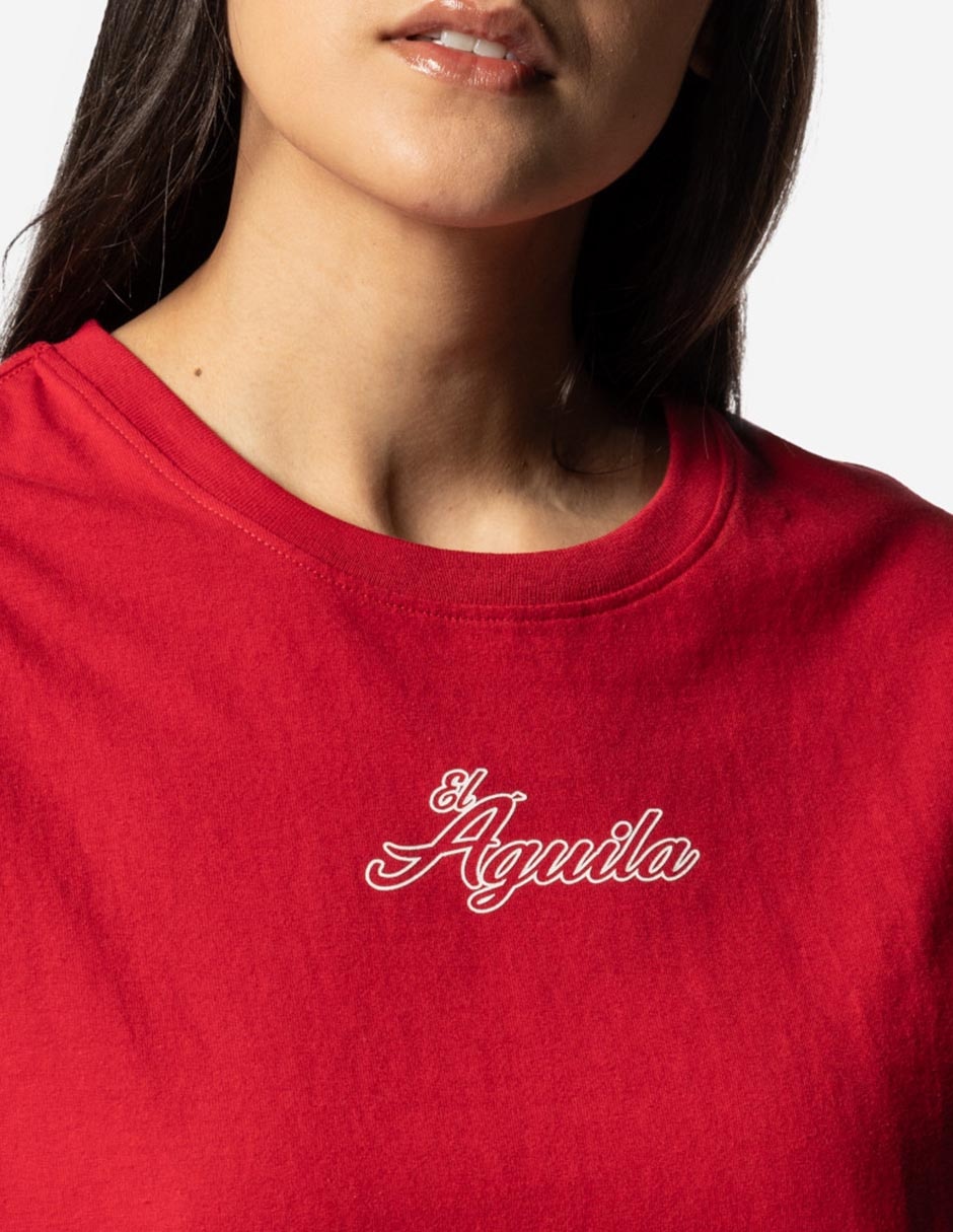 Playera deportiva para béisbol El Águila de Veracruz para mujer 5