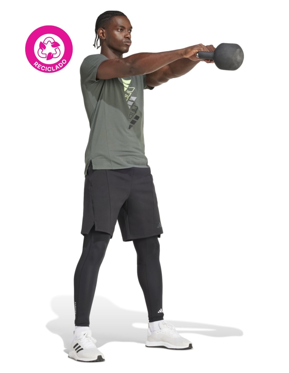 Malla Adidas control de abdomen para hombre