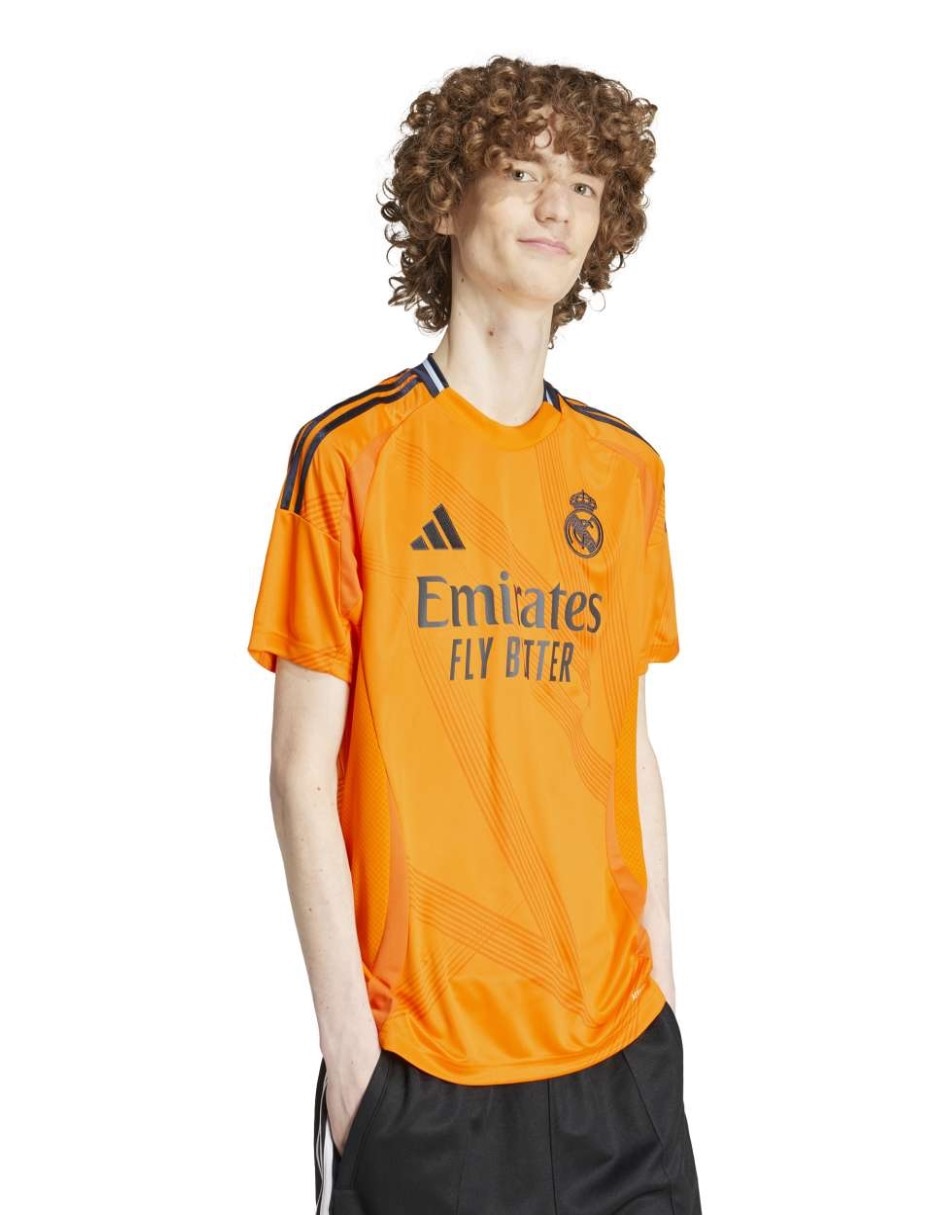 Jersey de Real Madrid club de fútbol visitante manga corta para hombre