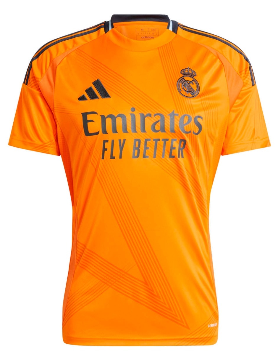 Jersey de Real Madrid club de fútbol visitante manga corta para hombre 2