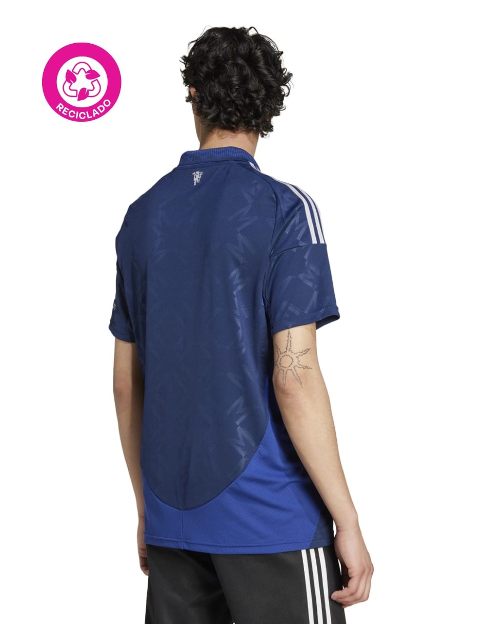 Jersey de Manchester United visitante manga corta para hombre 3