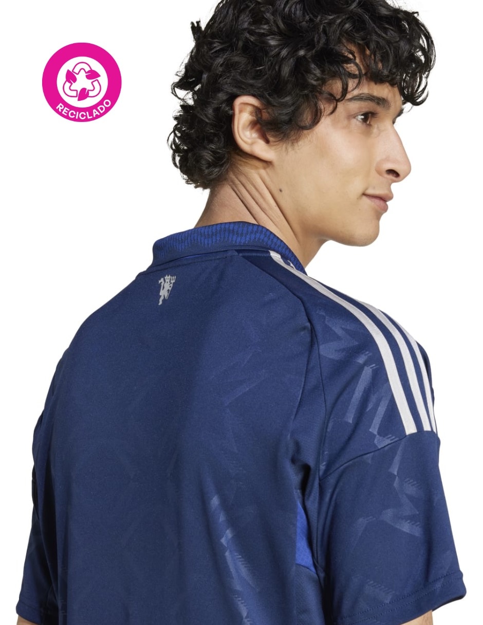 Jersey de Manchester United visitante manga corta para hombre 5