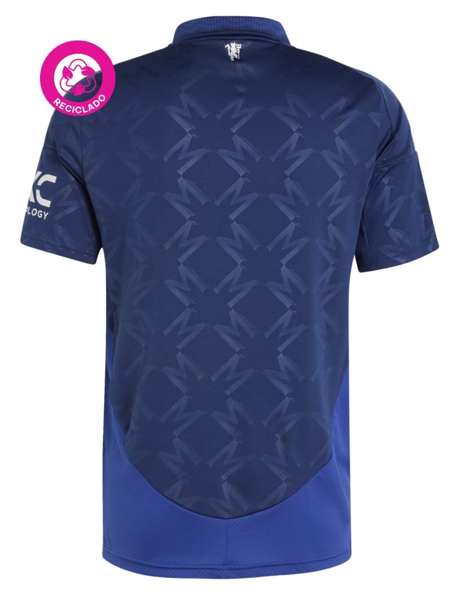 Jersey de Manchester United visitante manga corta para hombre 8