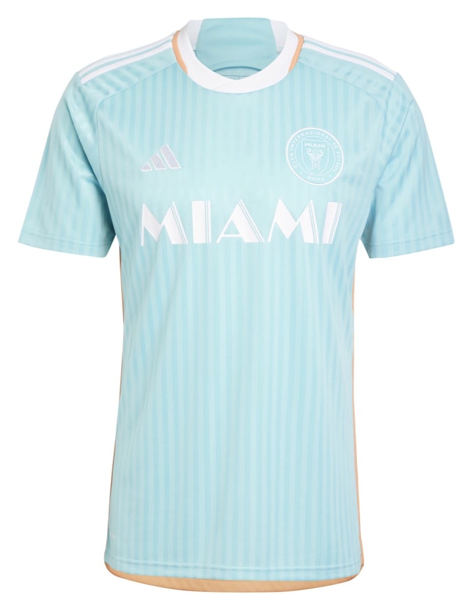 Jersey de Inter de Miami tercer equipo manga corta Adidas para hombre
