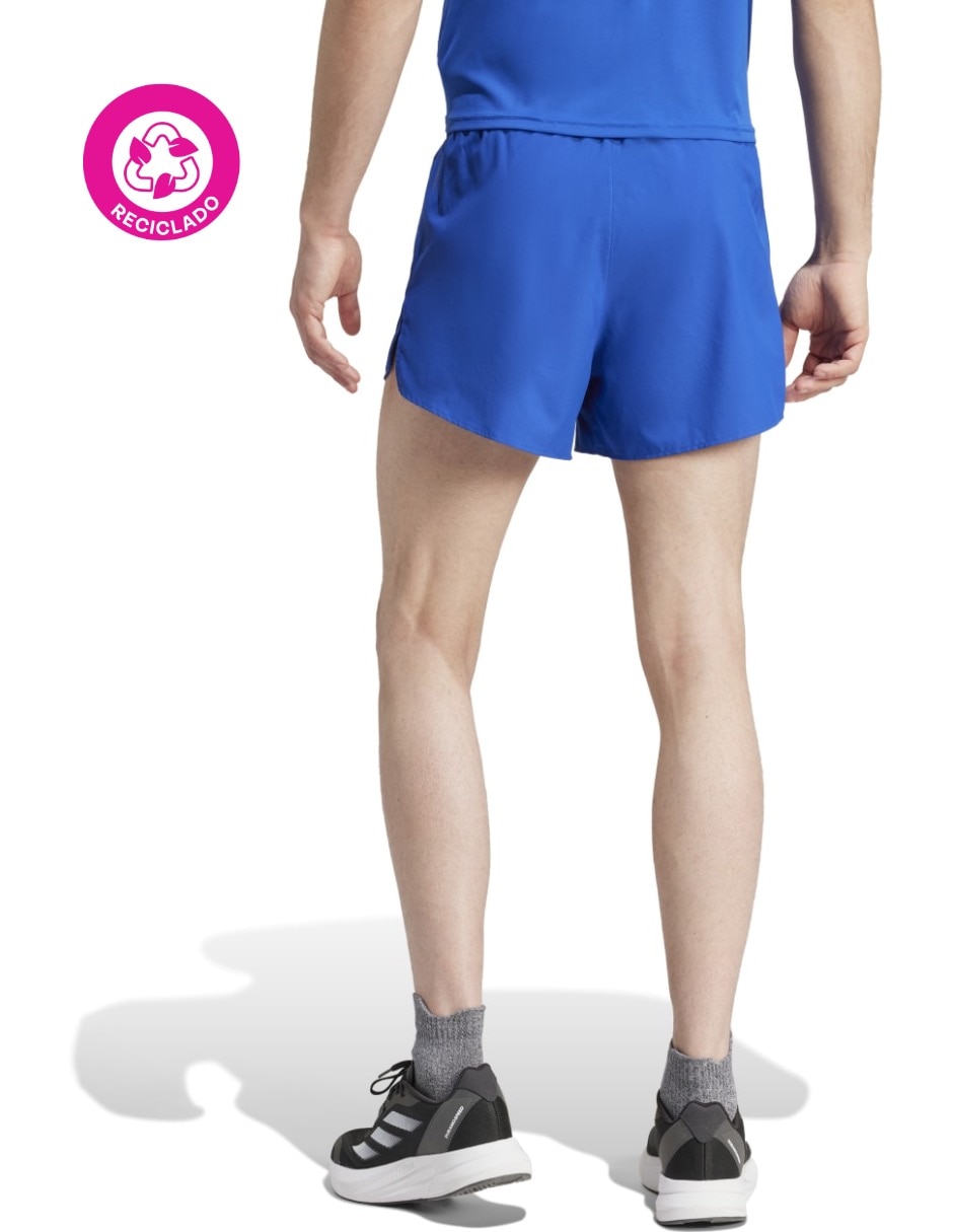 Short con bolsa Adidas para correr hombre