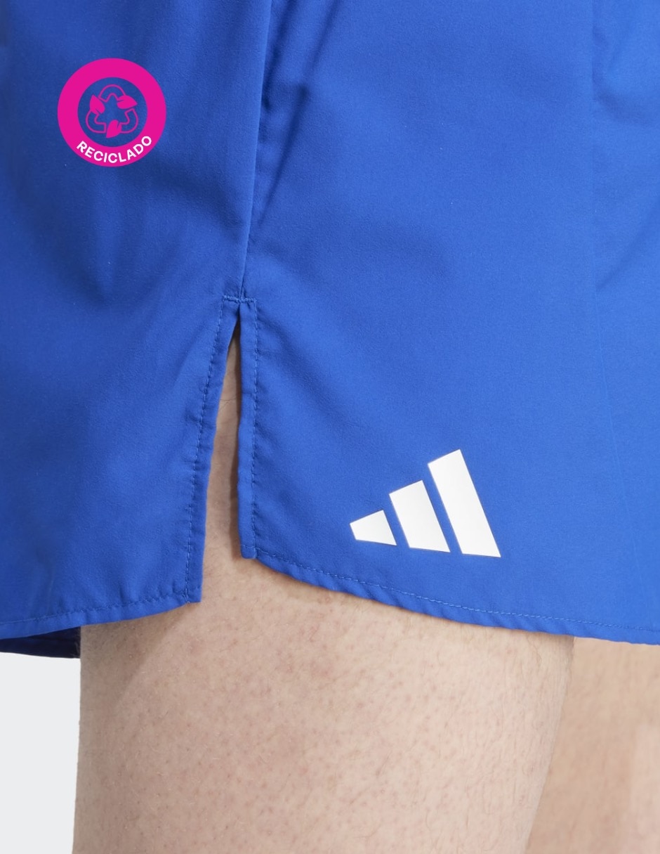 Short con bolsa Adidas para correr hombre